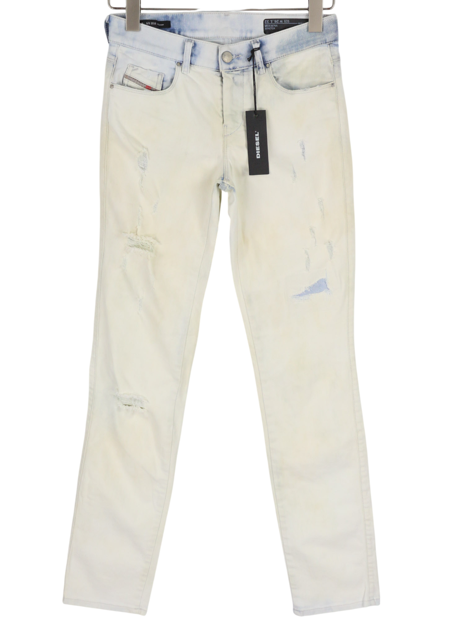 DIESEL D.N.A Sandy 0674A Women's Jeans W26/L32 Slim Straight Stretch Blue RRP190