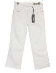 DIESEL Sandy-Kick 0Y84C Women Jeans W26/L32 Slim Straight Regular Waist RRP179