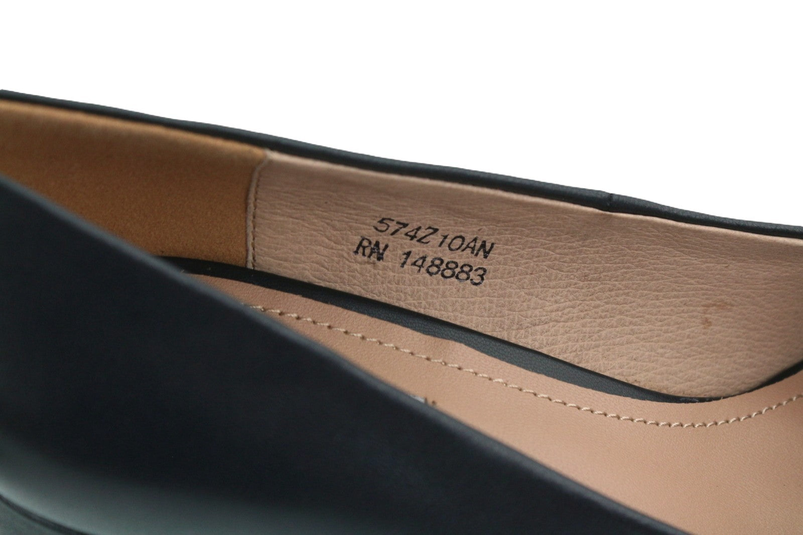 BIBI LOU Dennis Women Heels EU39 Black Leather Square Gold Tone Details Pumps