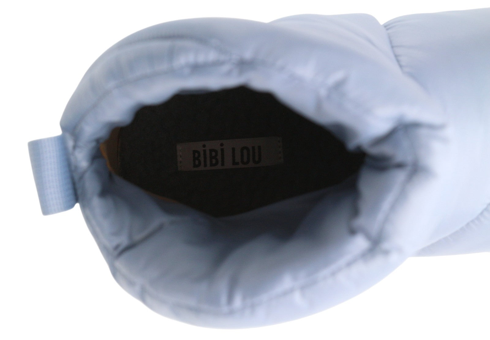 BIBI LOU Women Boots EU37 Light Blue Padded Quilted Ankle Winter RRP165