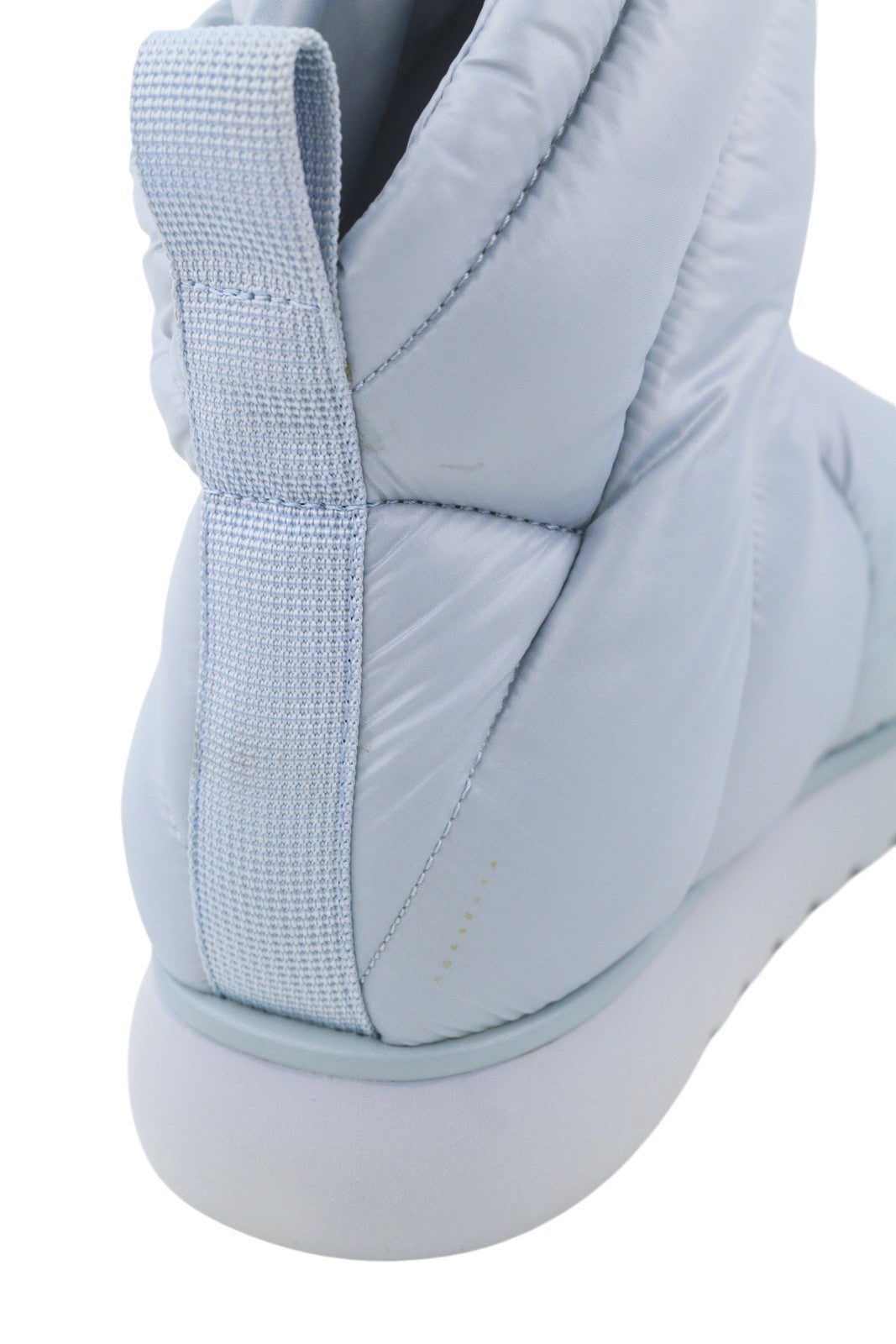 BIBI LOU Women Boots EU37 Light Blue Padded Quilted Ankle Winter RRP165