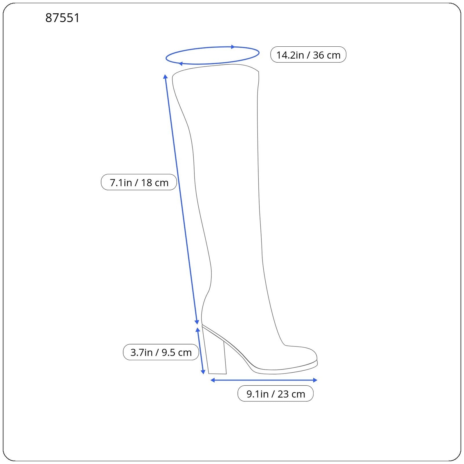 BIBI LOU Women Boots EU38 Blue Suede Leather Crinkled Effect Almond Toe Heels