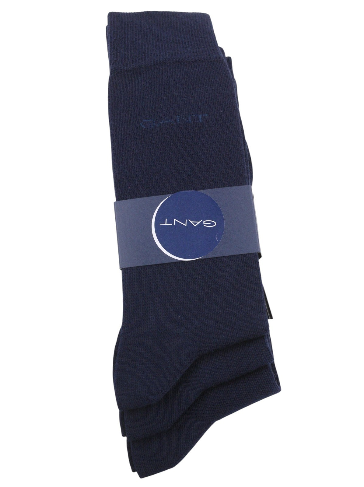 GANT 3-Pack Soft Men Socks OS Marine Cotton Blend Tight-Knit Stretch Unisex