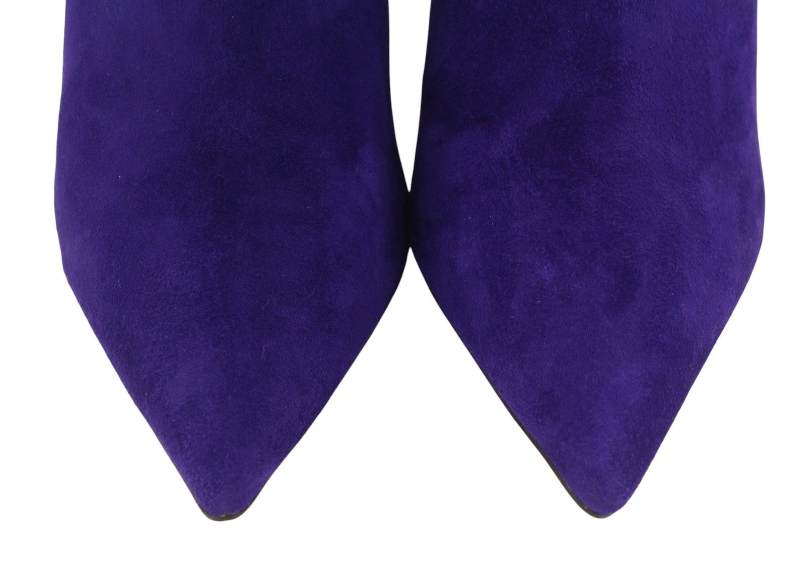 LOLA CRUZ Renes Women Boots EU38 Blue Suede Leather Platform Heel Pointed RRP245