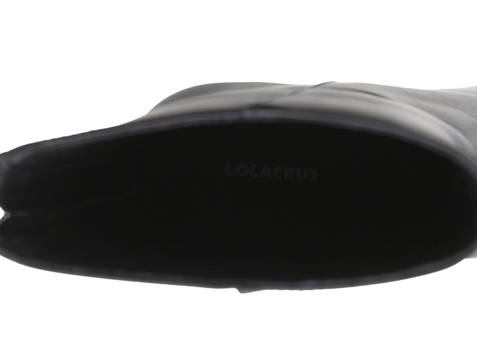 LOLA CRUZ Kaus Women Boots EU41 Black Leather Heeled Almond Toe Zipper