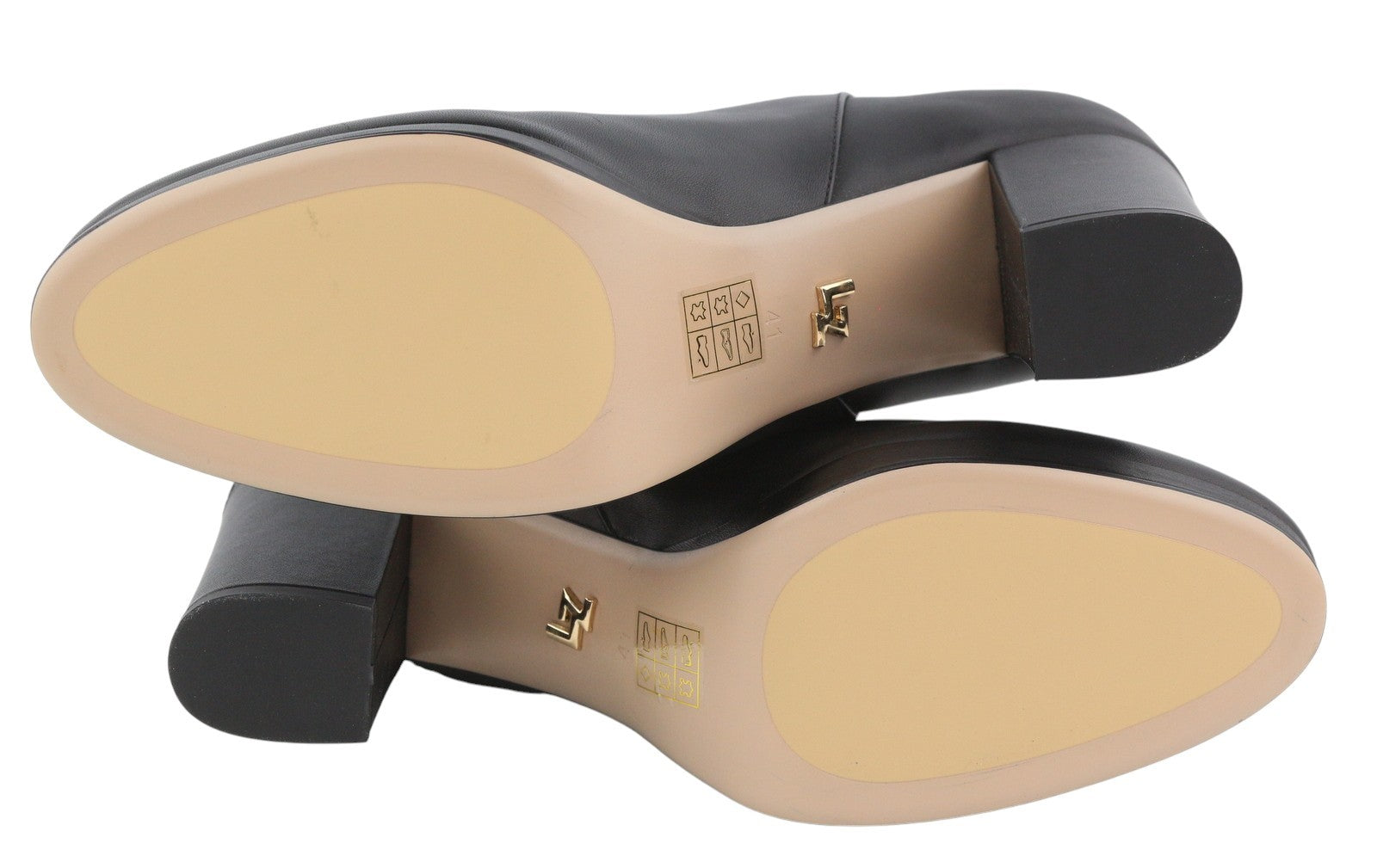 LOLA CRUZ Kaus Women Boots EU41 Black Leather Heeled Almond Toe Zipper