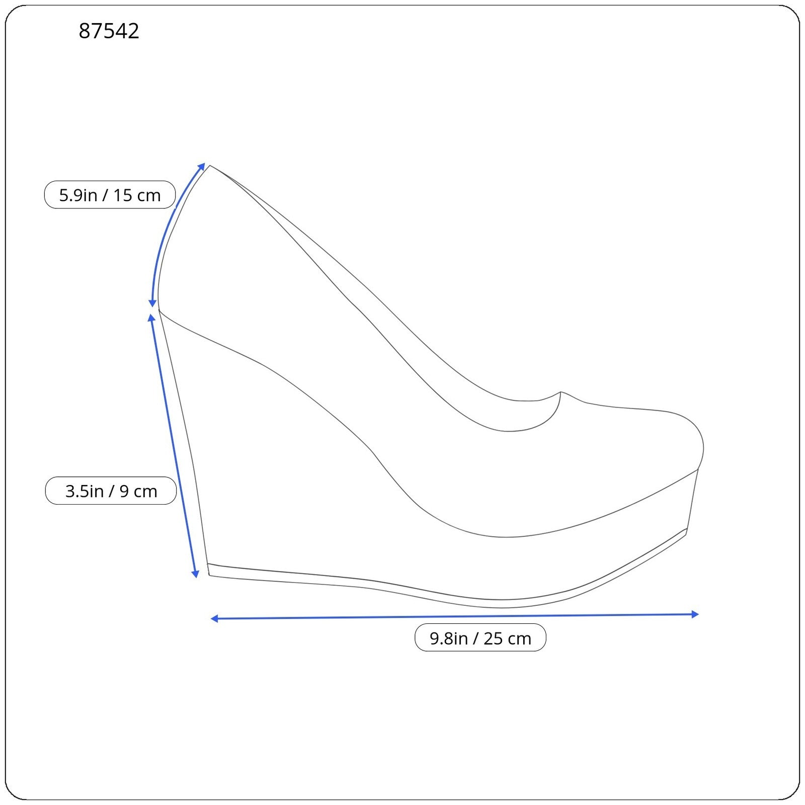 LOLA CRUZ Dana II Women Boots EU40 Brown Leather Platform Heel Pointed Toe