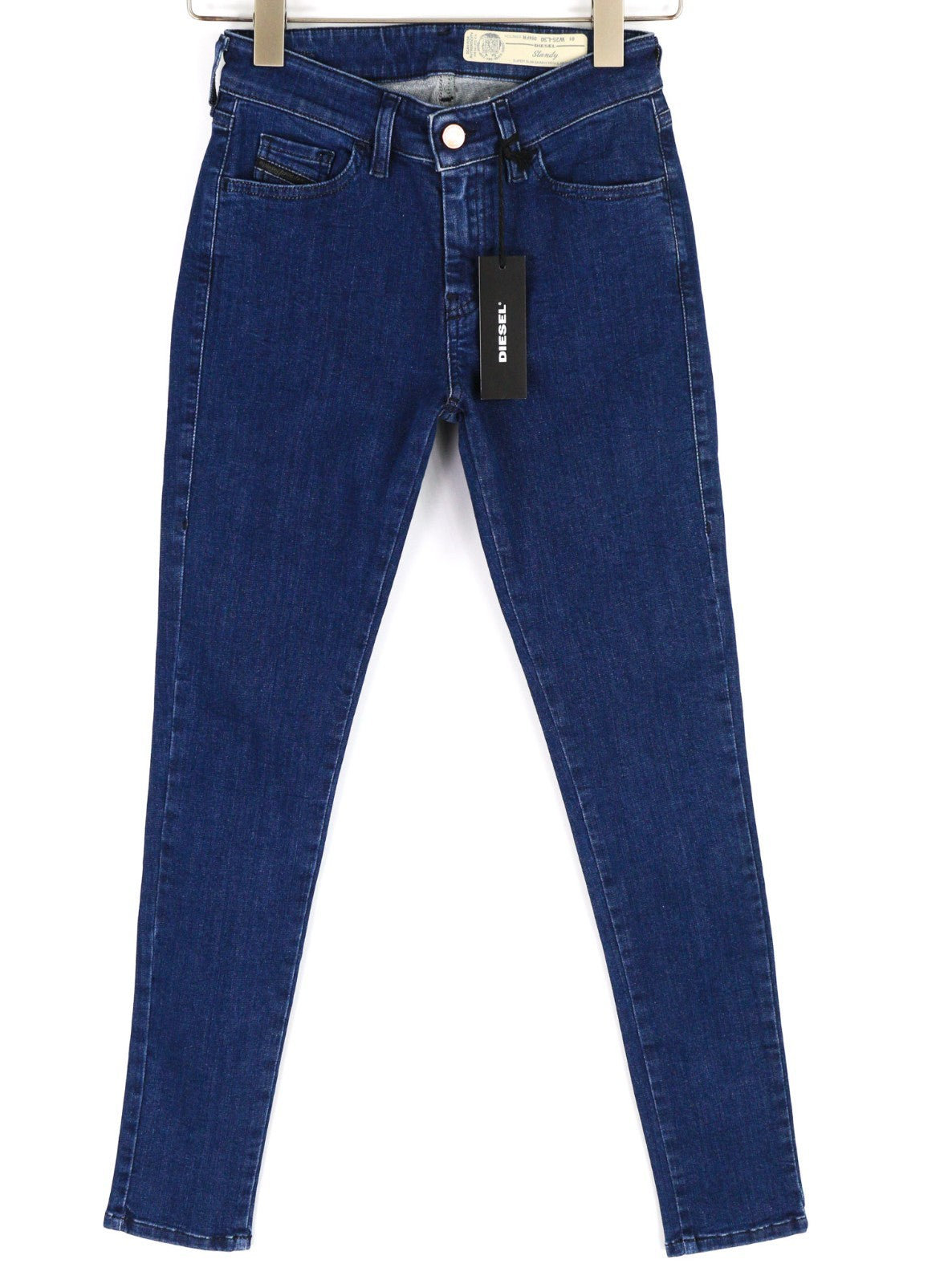 DIESEL Slandy 084FR Women's Jeans W25/L30 Super Slim Skinny Stretch Mid Waist