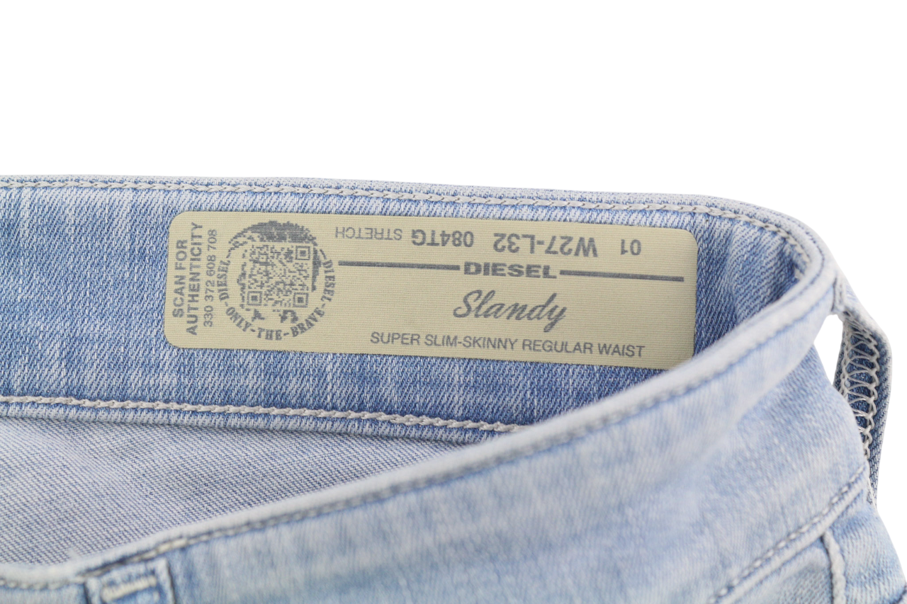 DIESEL Slandy 084TG Women's Jeans W27/L32 Super Slim Skinny Stretch RRP155
