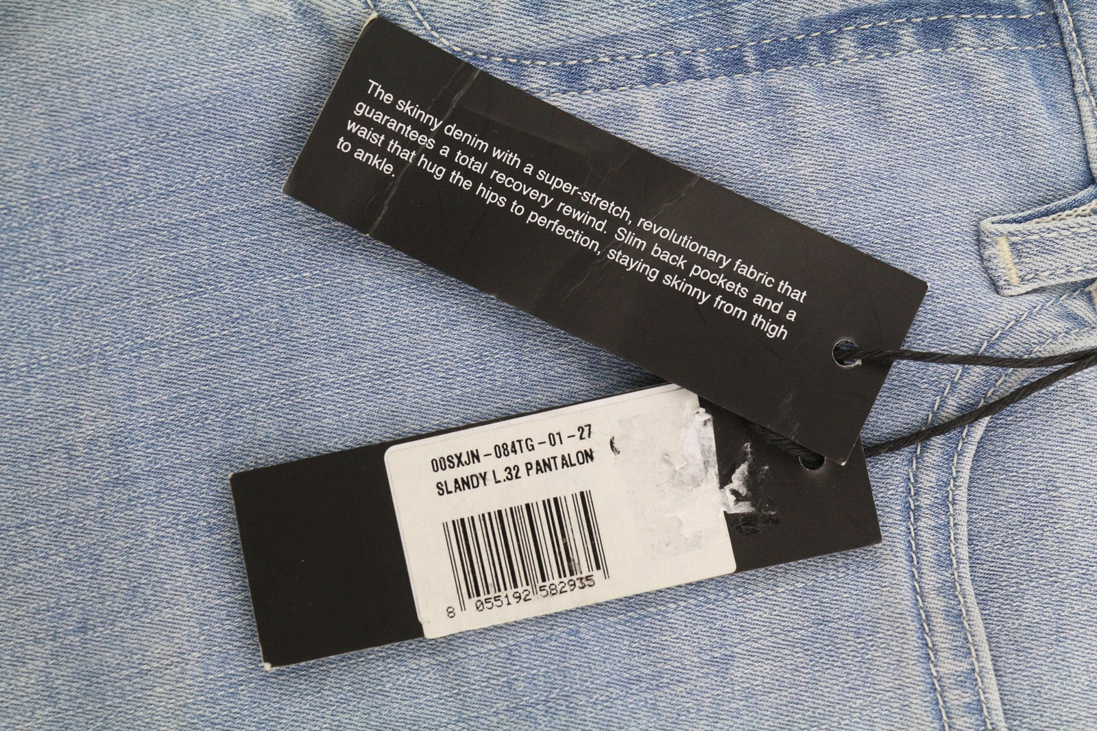 DIESEL Slandy 084TG Women's Jeans W27/L32 Super Slim Skinny Stretch RRP155