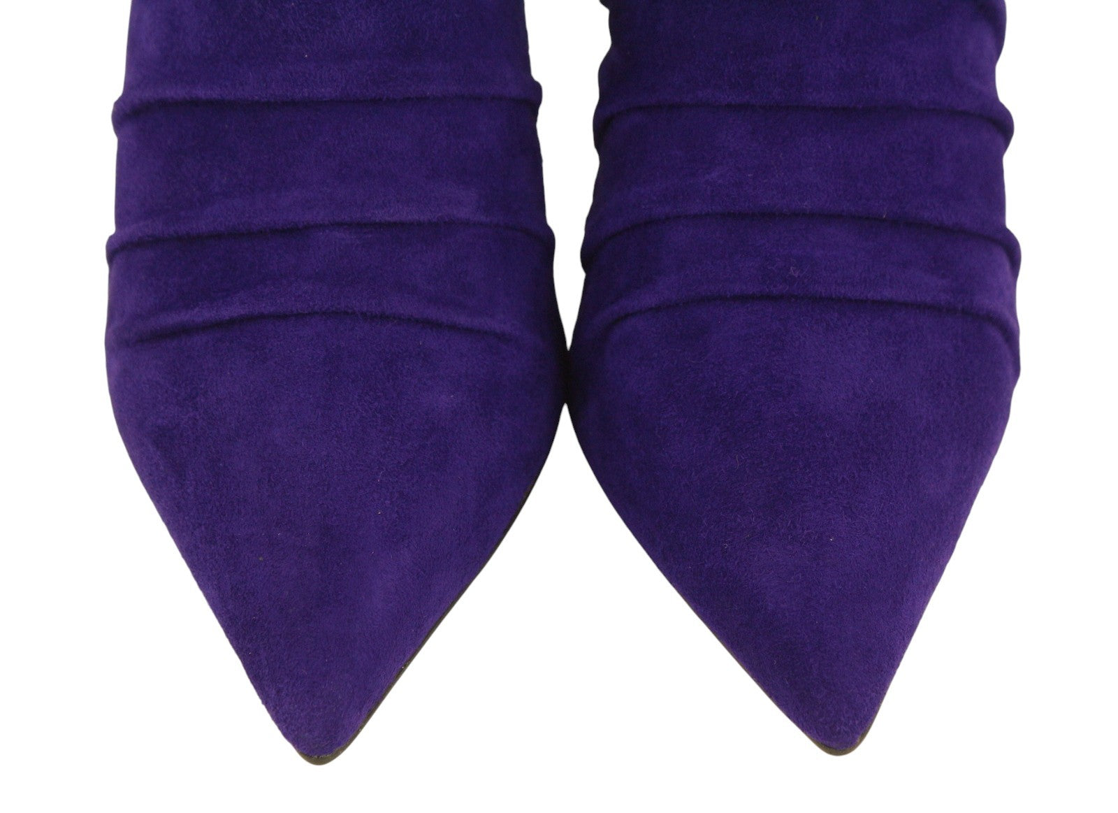 LOLA CRUZ Fayet Women Heels EU36 Blue Suede Leather Crinkled Effect RRP377