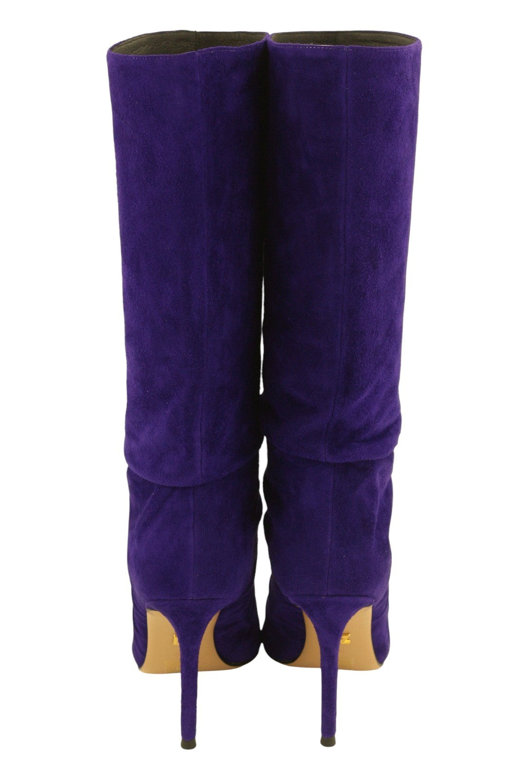 LOLA CRUZ Fayet Women Heels EU36 Blue Suede Leather Crinkled Effect RRP377