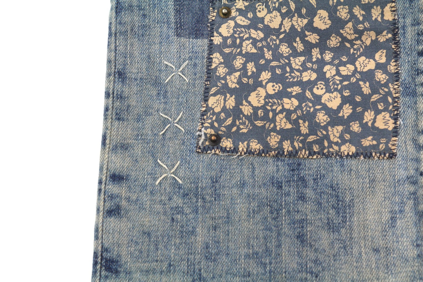 DIESEL Reen 0855T Women's Jeans W26/L30 Straight Cut Patches Limited Edition