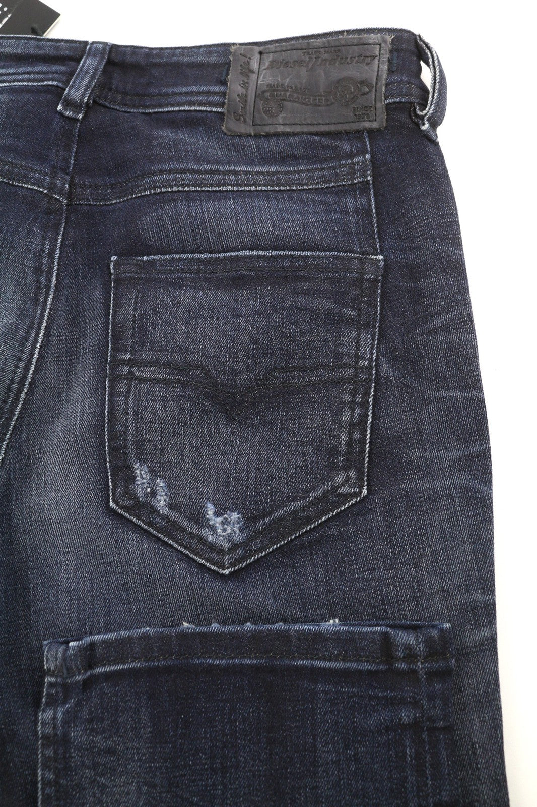 DIESEL D.N.A. Reen 0844T Women's Jeans W23/L32 Straight Regular Blue RRP200