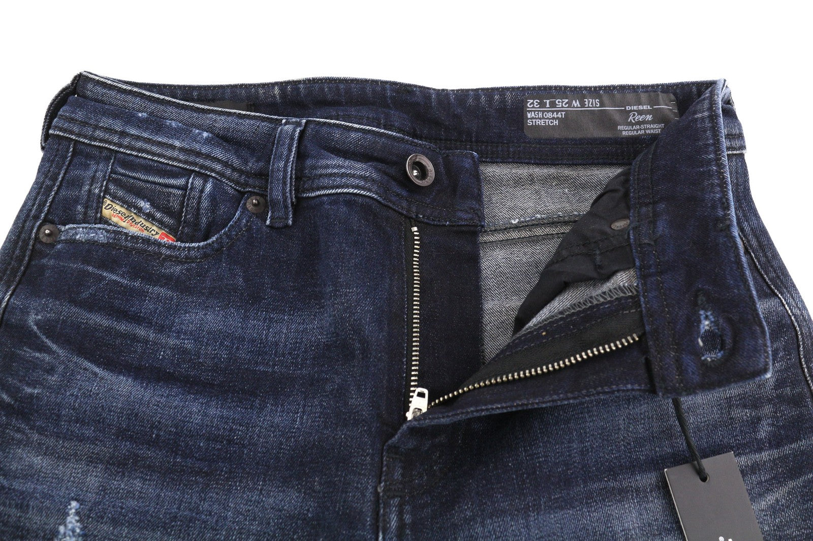 DIESEL D.N.A. Reen 0844T Women's Jeans W25/L32 Straight Classic Regular RRP200