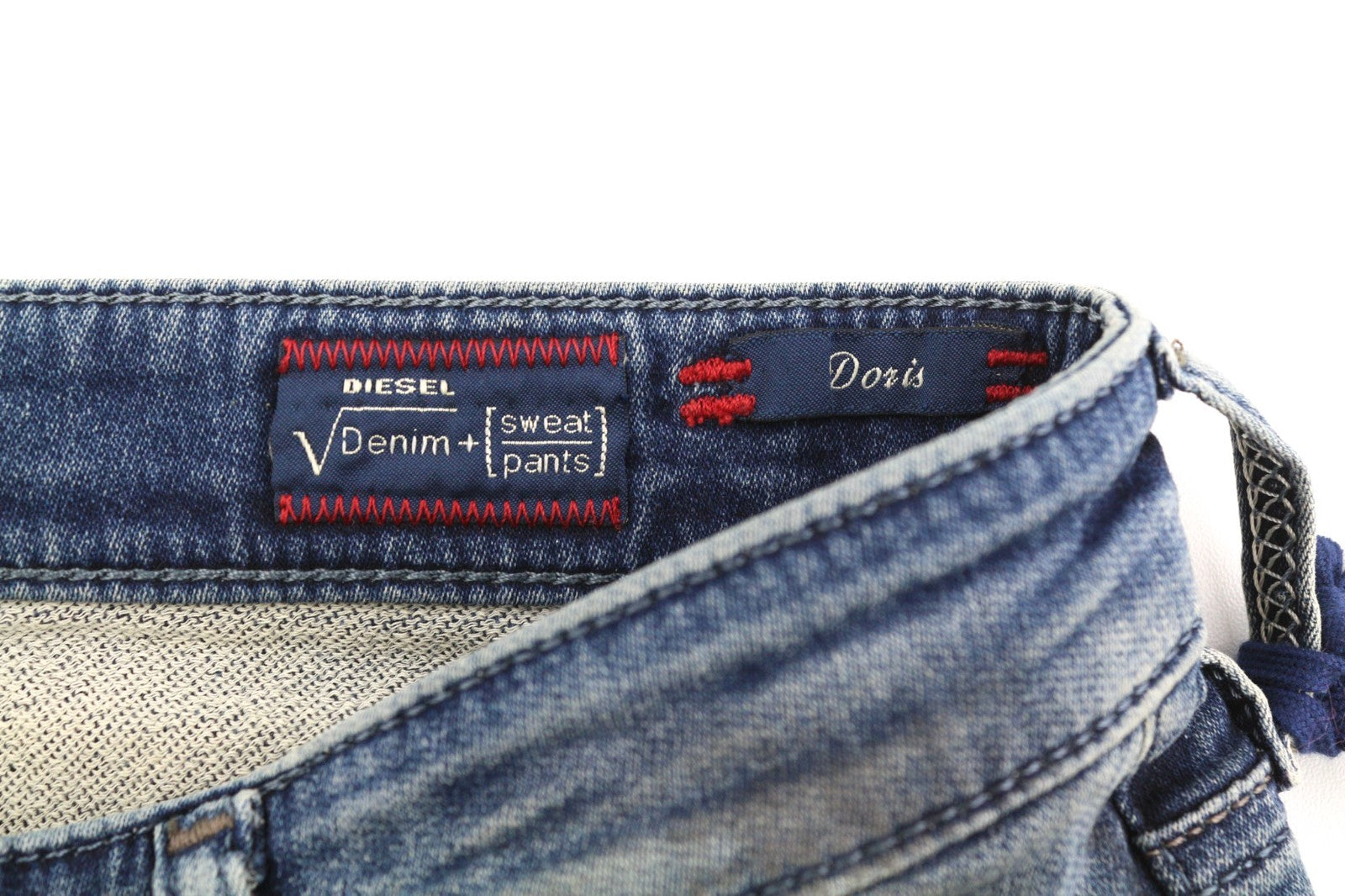 DIESEL Doris-Ne 0669N Women's Jeans W24 Jogg Sweat Skinny Stretch RRP179