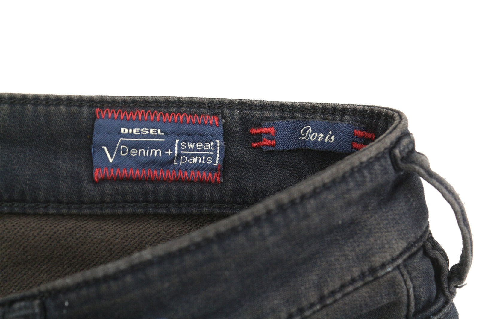 DIESEL Doris-Ne 0669Q Women's Jeans W26 Jogg Sweat Denim Skinny Stretch RRP179