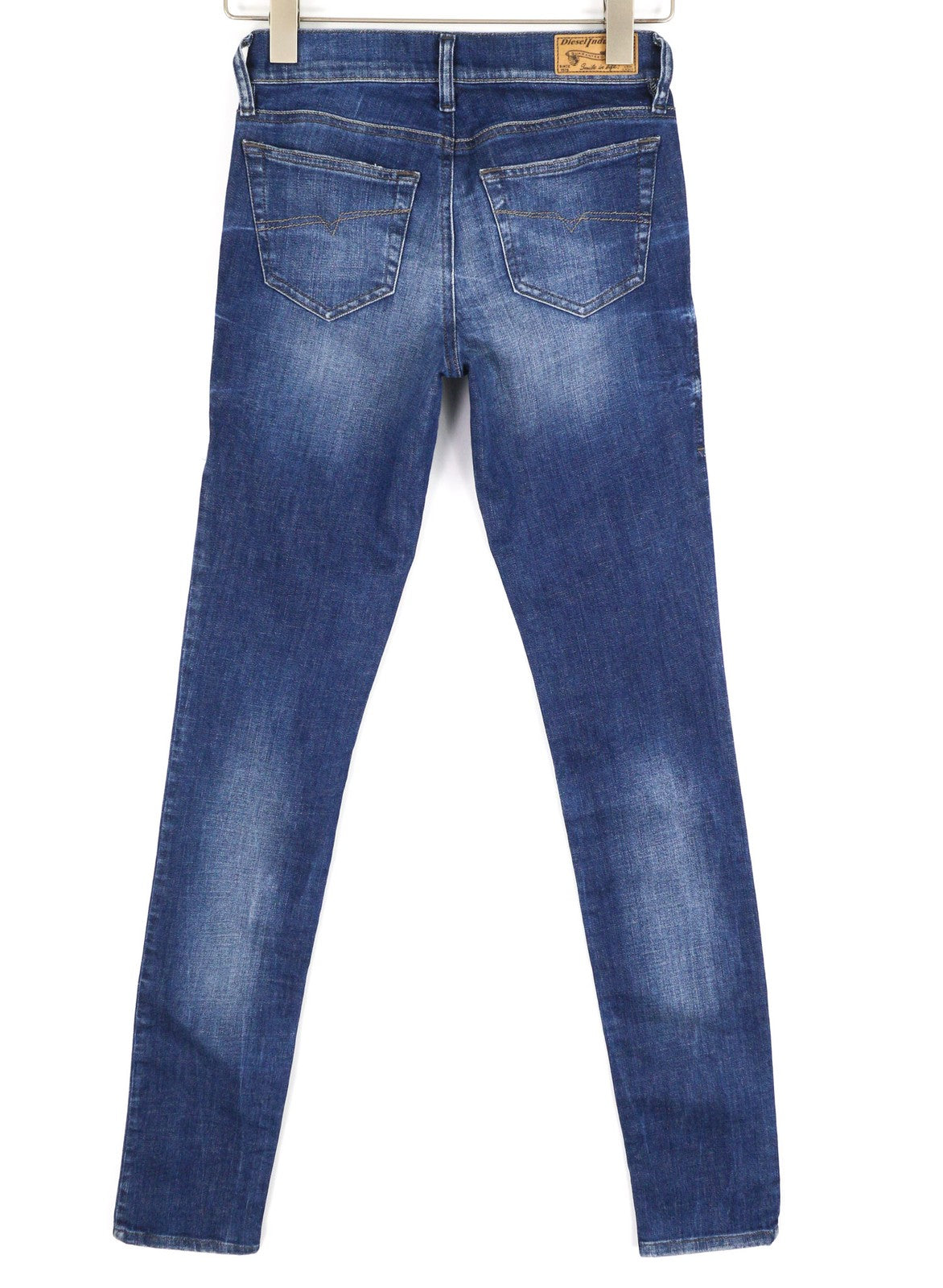 DIESEL Grupee 0836X Women's Jeans W24/L32 Super Slim Skinny Low Waist Stretch