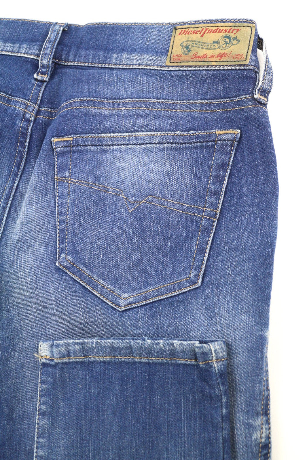 DIESEL Grupee 0664S Women's Jeans W25/L32 Super Slim Skinny Stretch Low Waist