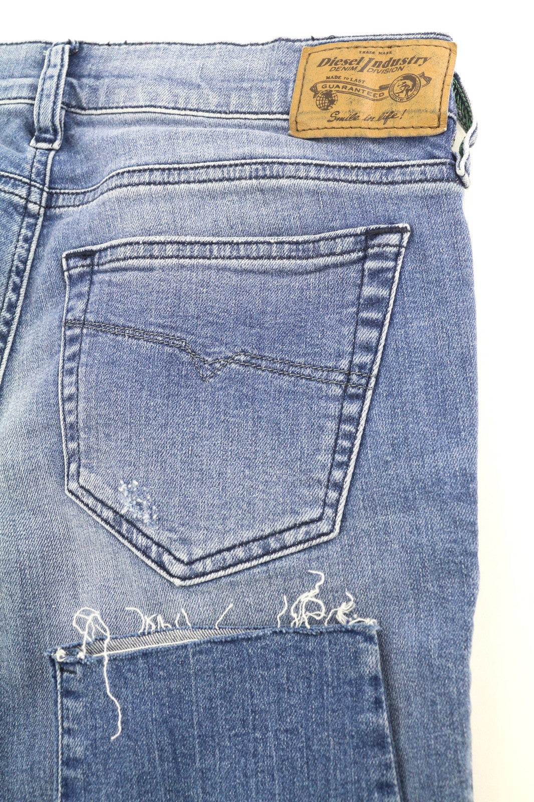 DIESEL Grupee Ankle-C 0681L Women's Jeans W26/L30 Slim Skinny Low Waist Ankle