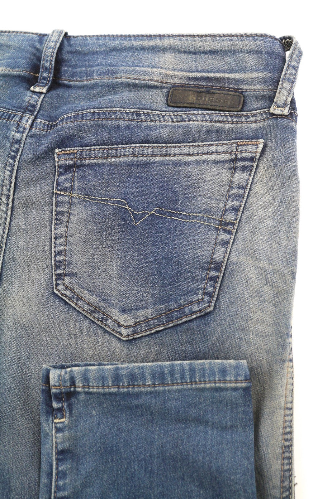 DIESEL Grupee-Ne 0603L Women's Jeans W25 Jogg Sweat Denim Skinny RRP250