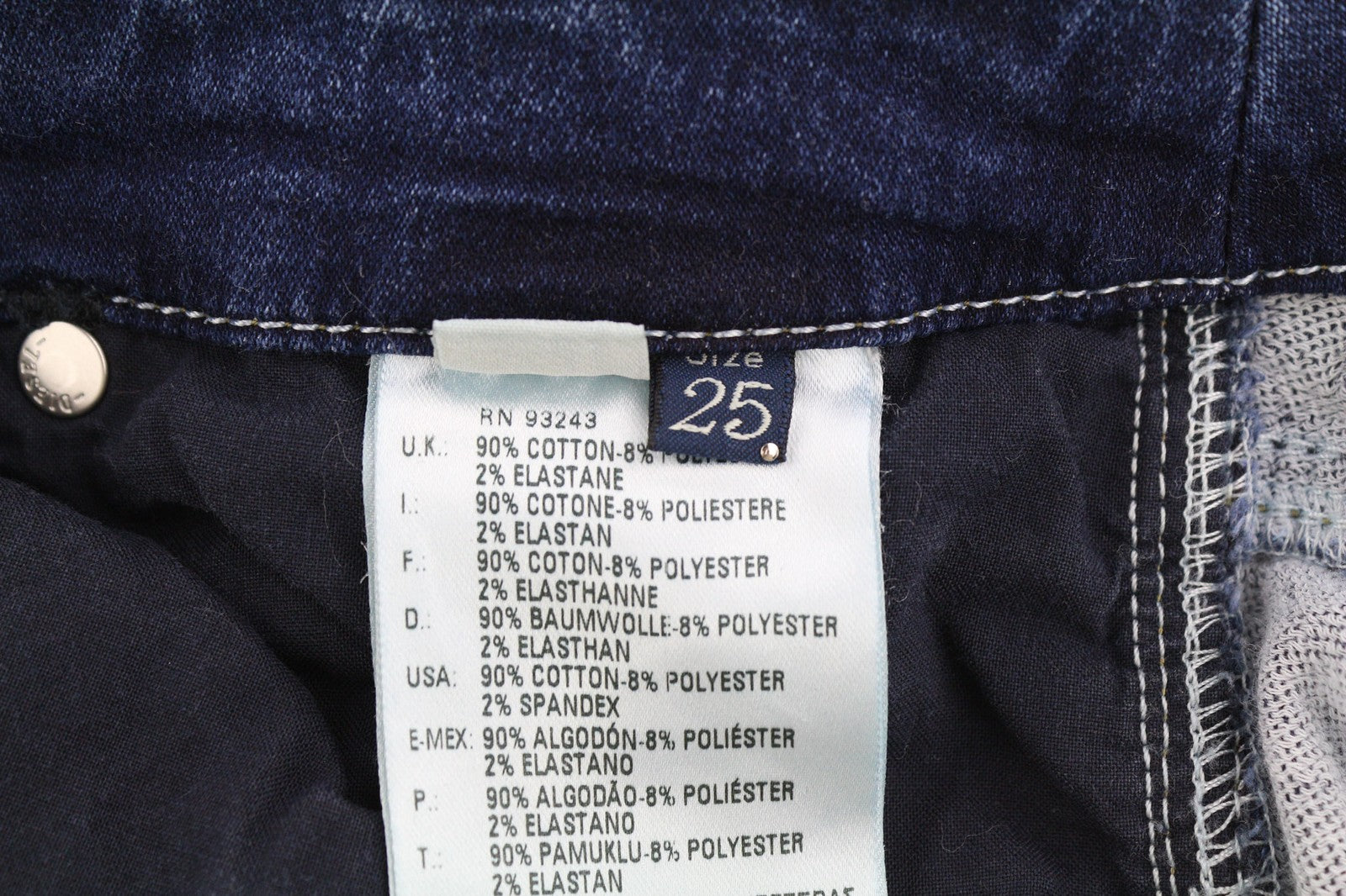 DIESEL Grupee-Ne 0607U Women's Jeans W25 Jogg Sweat Skinny Washed RRP250