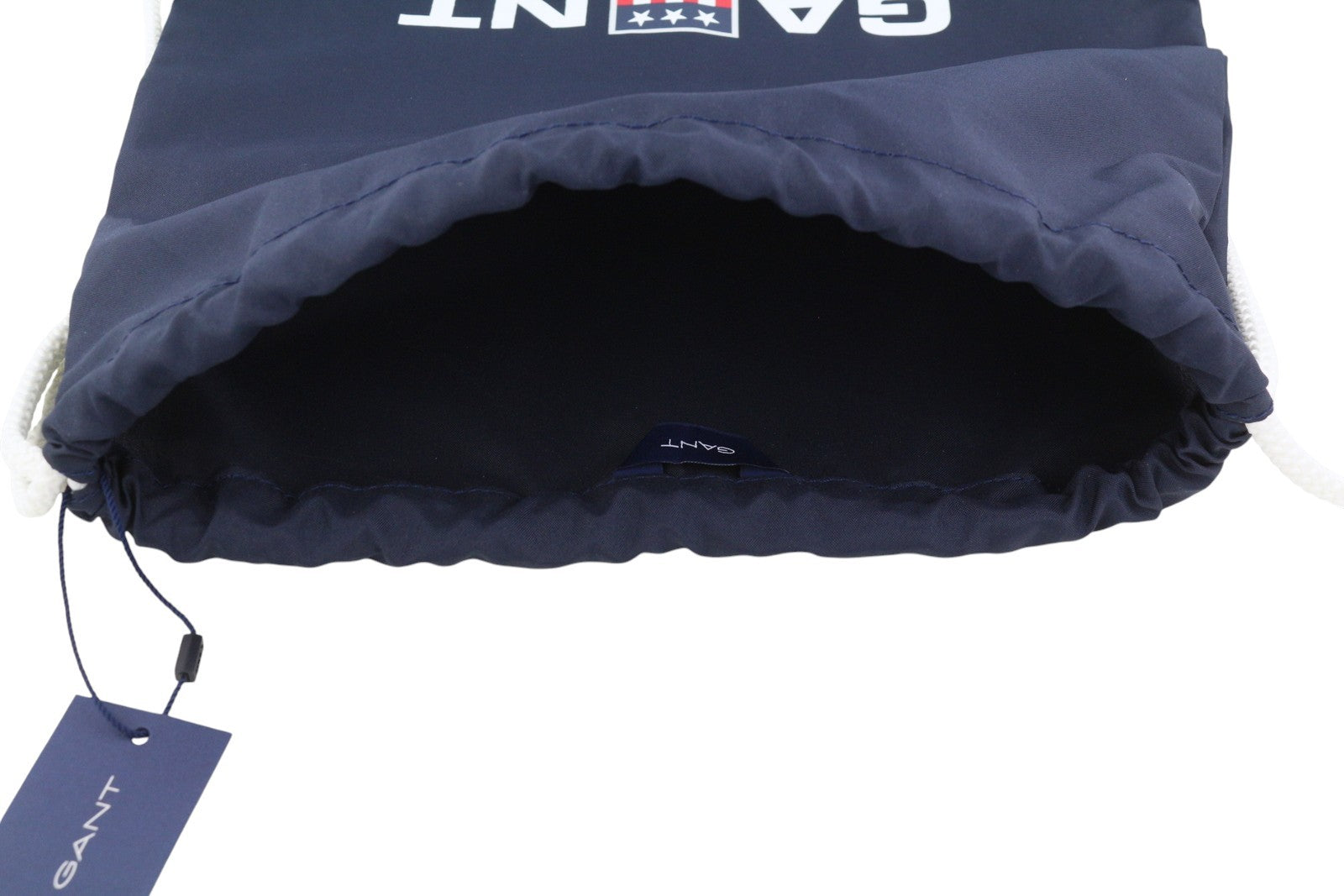 GANT Retro Shield Gym Men Bag OS Evening Blue Lightweight Sports Backpack