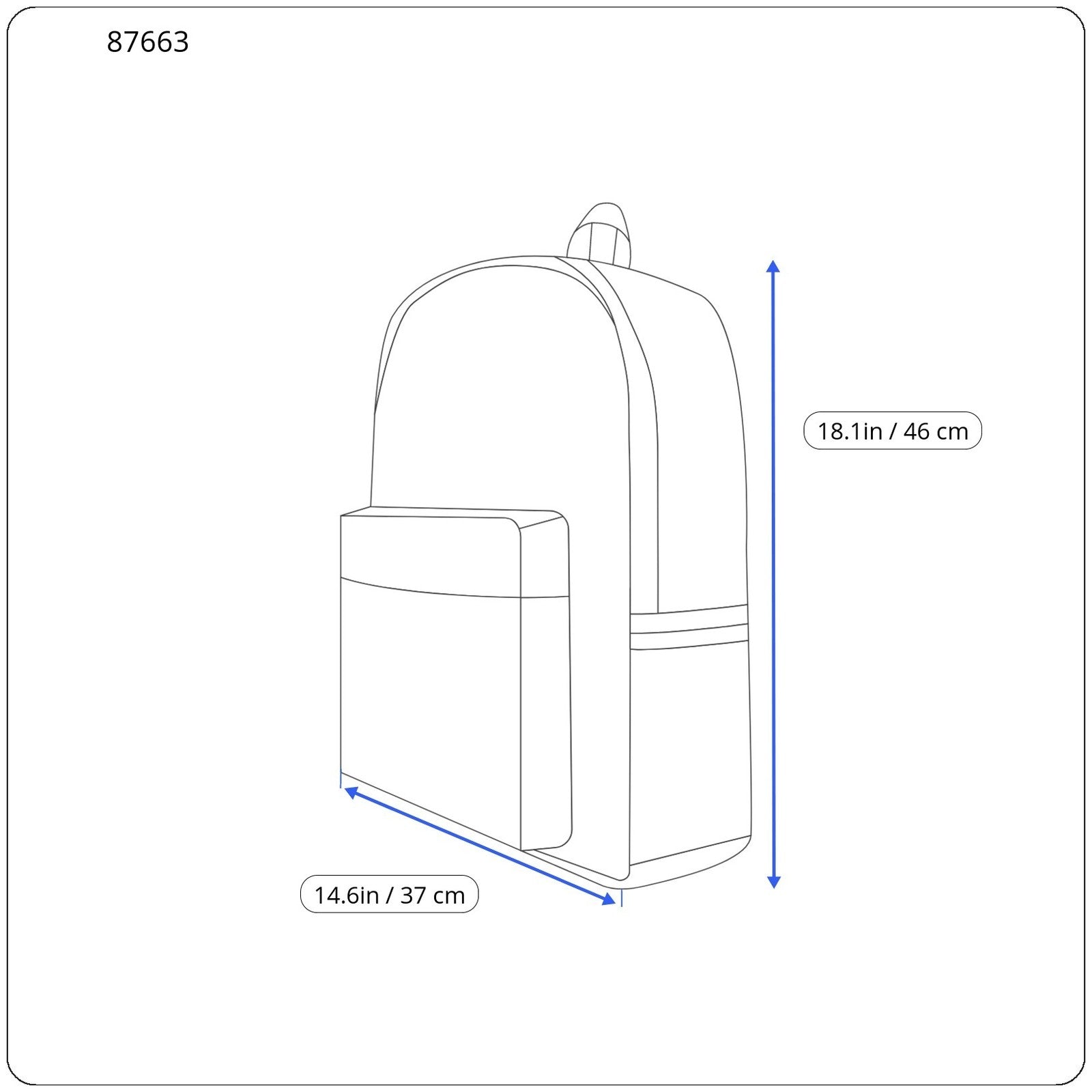 GANT Retro Shield Gym Men Bag OS Evening Blue Lightweight Sports Backpack