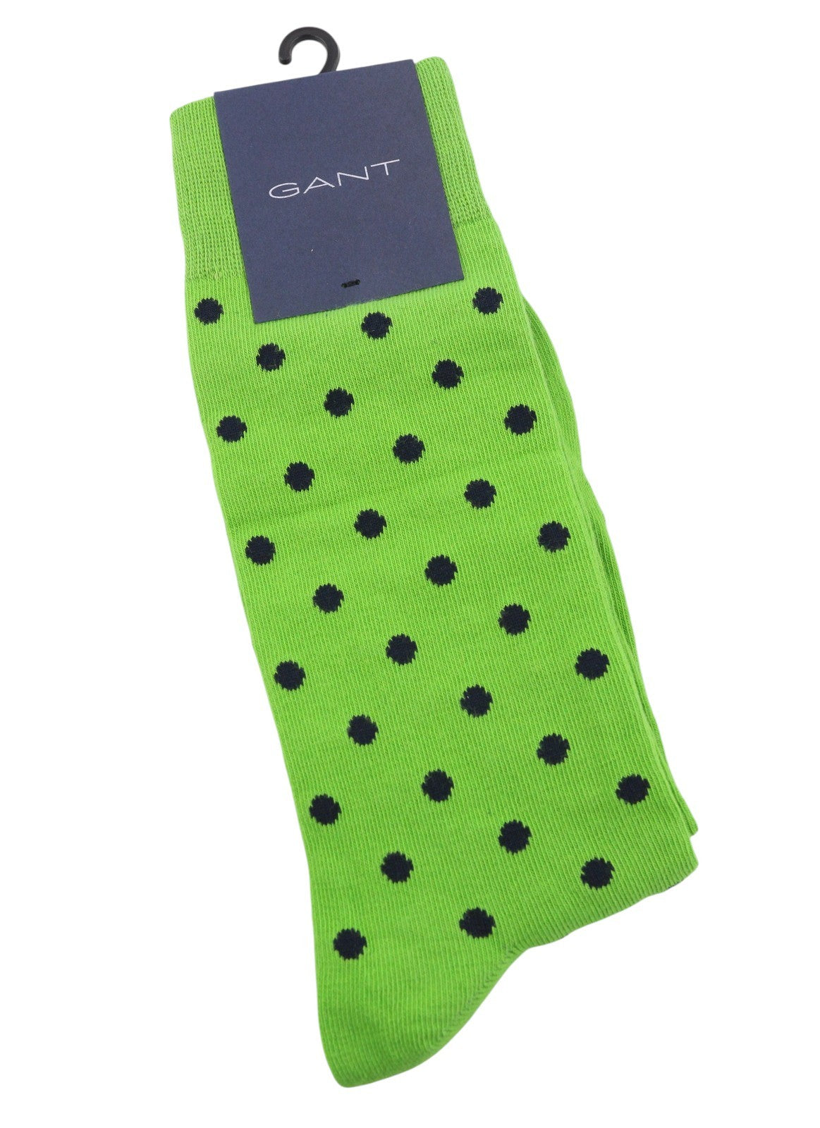 GANT Large Dot 1-Pack Men Socks OS Foliage Green Tight-Knit Stretch Unisex