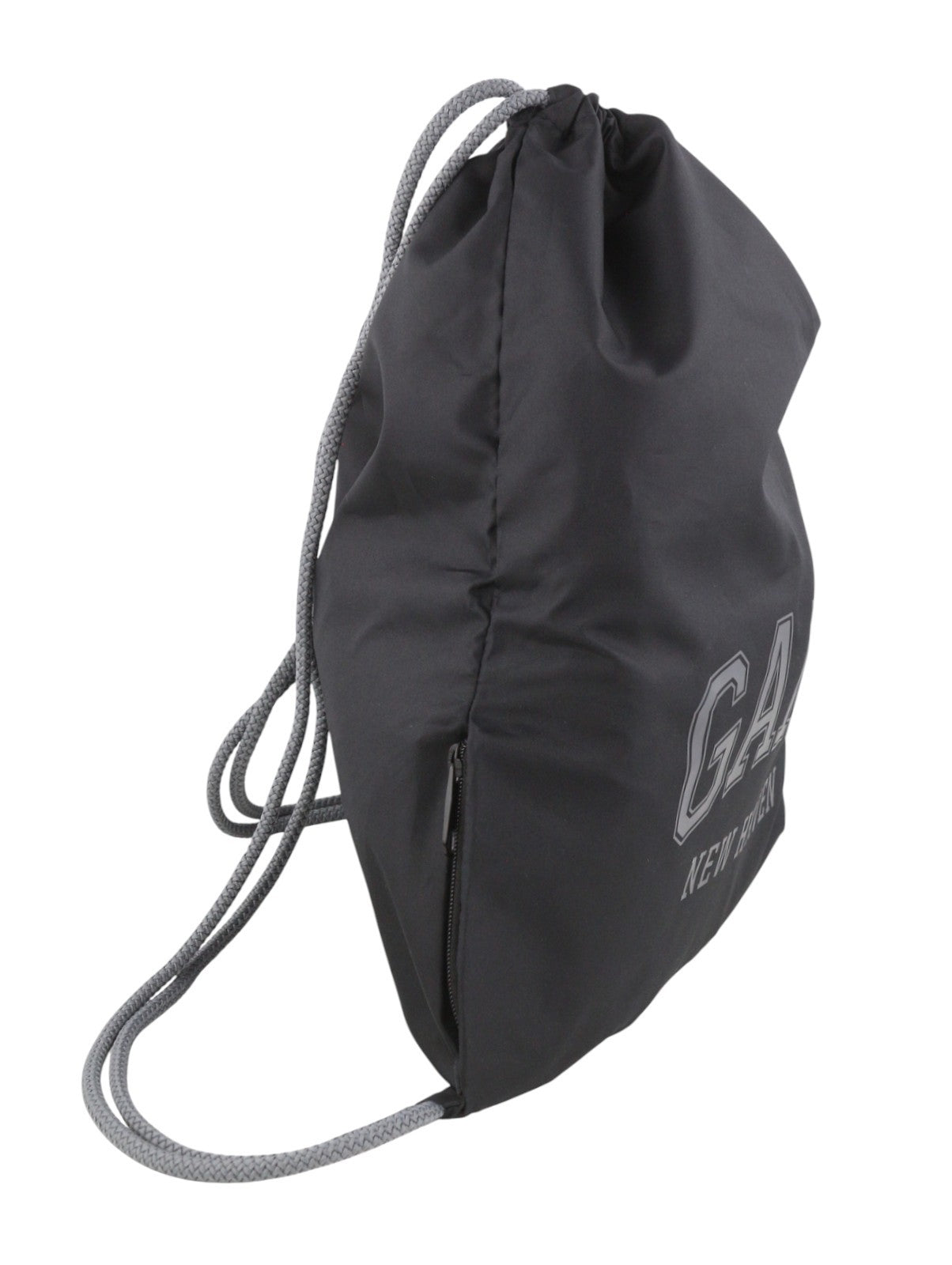 GANT Gym Sack Men Bag OS Black Front Logo Lightweight Sports Backpack