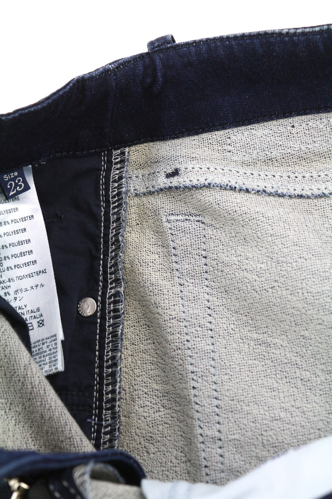 DIESEL Grupee-Ne 0662K Women's Jeans W23 Jogg Sweat Skinny Washed RRP250