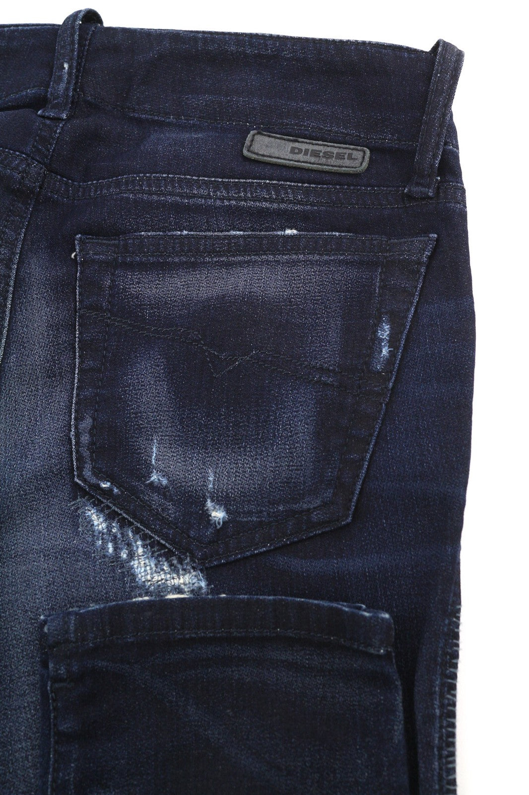 DIESEL Grupee-Ne 0662K Women's Jeans W23 Jogg Sweat Skinny Washed RRP250