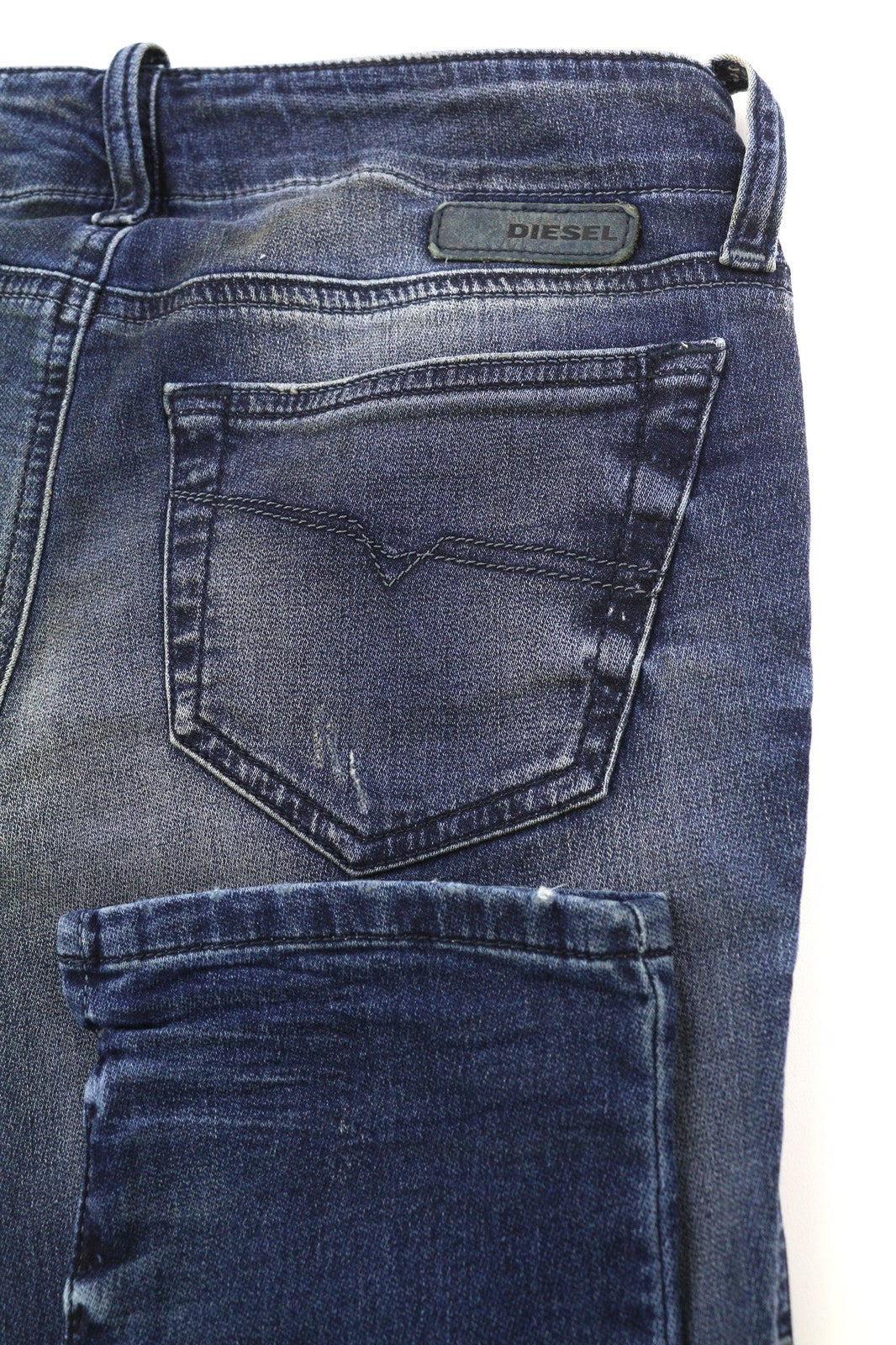 DIESEL Grupee-Ne 0662L Women's Jeans W25 Jogg Sweat Skinny Washed RRP250