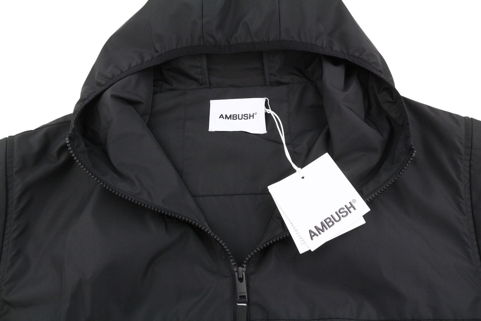 AMBUSH Packable Hoodie Men Jacket L Windbreaker Air Vent Lightweight RRP754