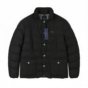 HARMONT & BLAINE Trapuntata Multi Tasca Men Jacket L Black Padded Button RRP337