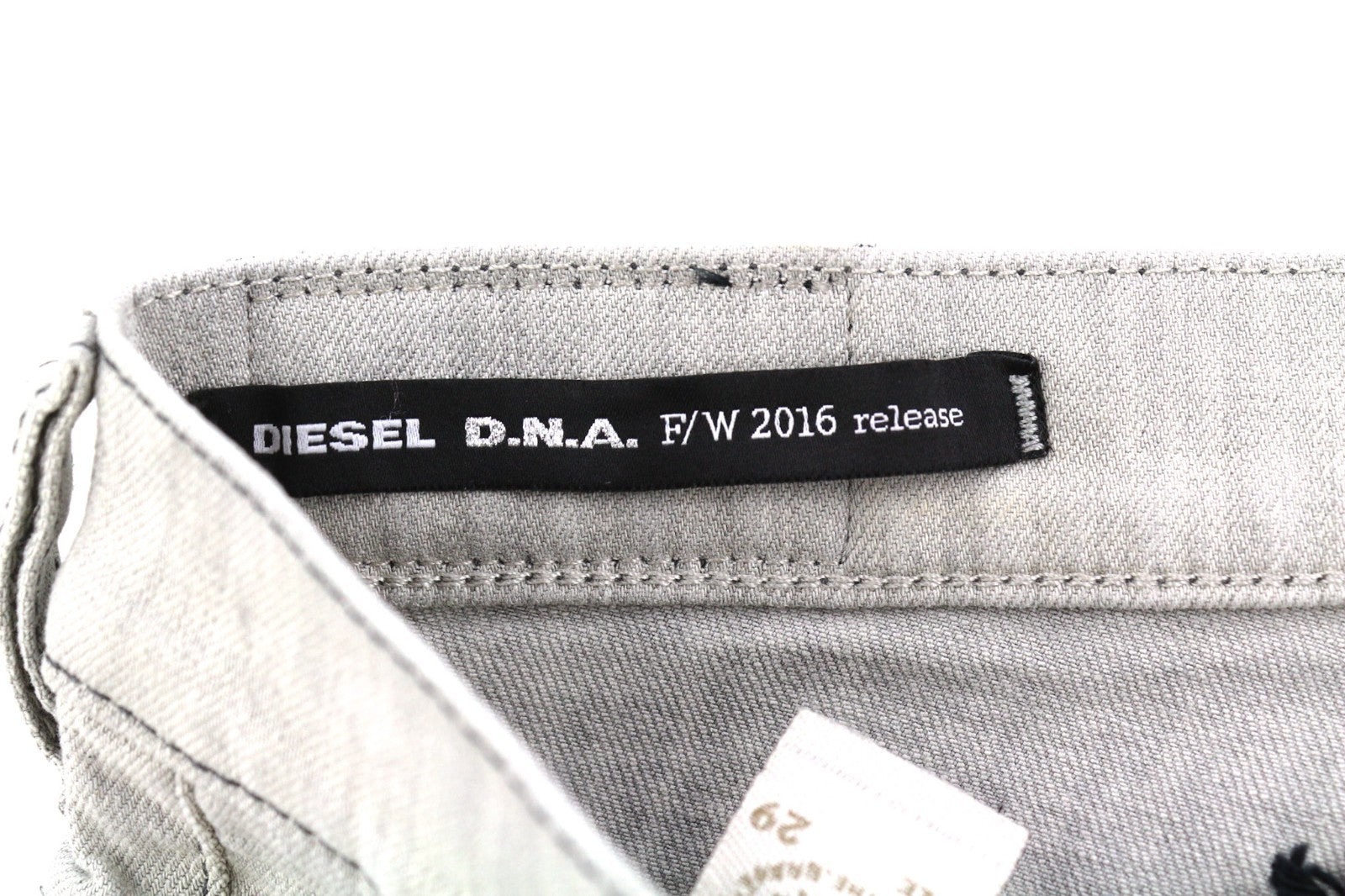 DIESEL D.N.A. Belthy 0676M Women's Jeans W29/L32 Low Waist Slim Straight RRP180