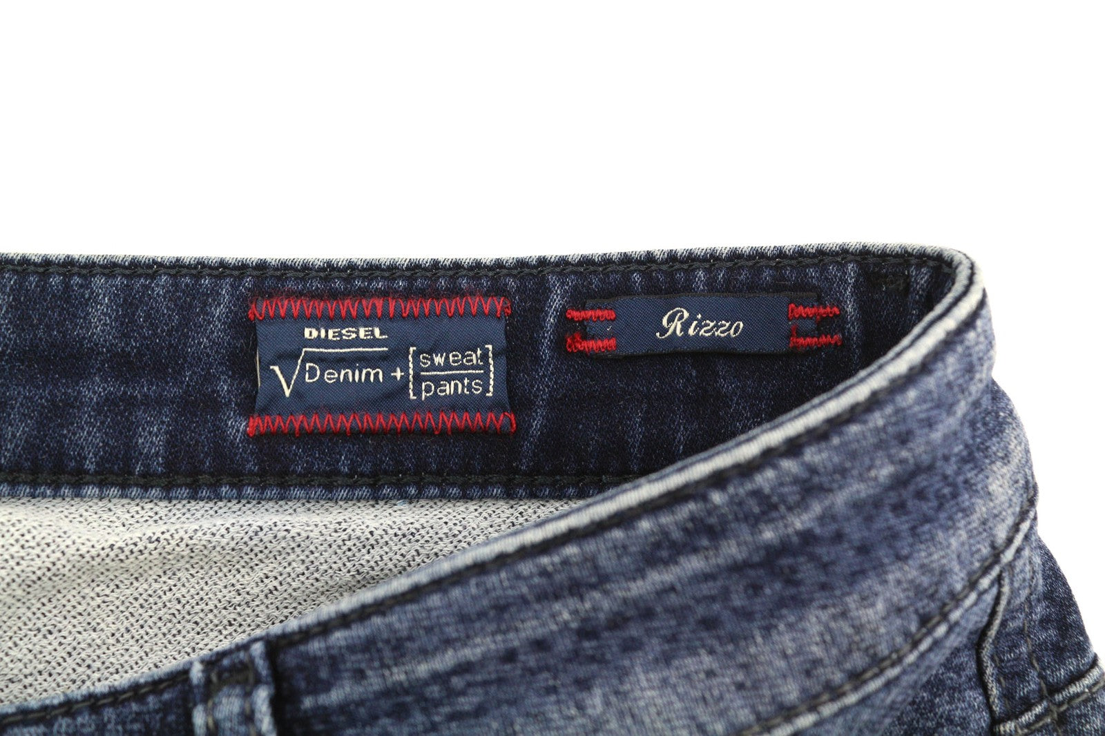 DIESEL Rizzo-Ne 0666W Women's Jeans W23 Jogg Distressed Ripped Blue RRP250