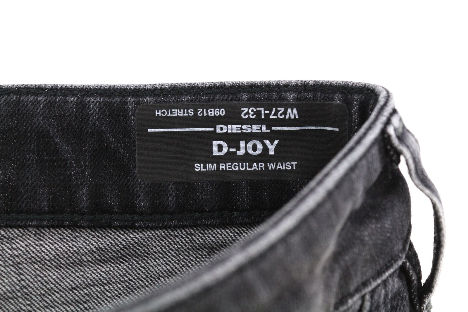DIESEL D-Joy 09B12 Women's Jeans W27/L32 Slim Stretch Washed Black RRP175