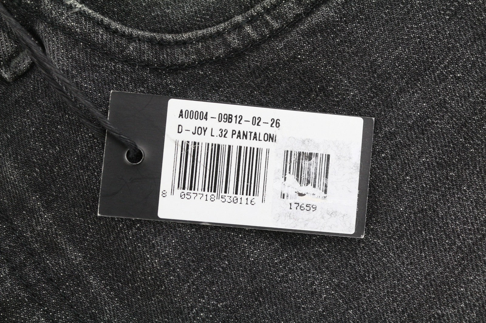 DIESEL D-Joy 09B12 Women's Jeans W26/L32 Slim Stretch Washed Black RRP175