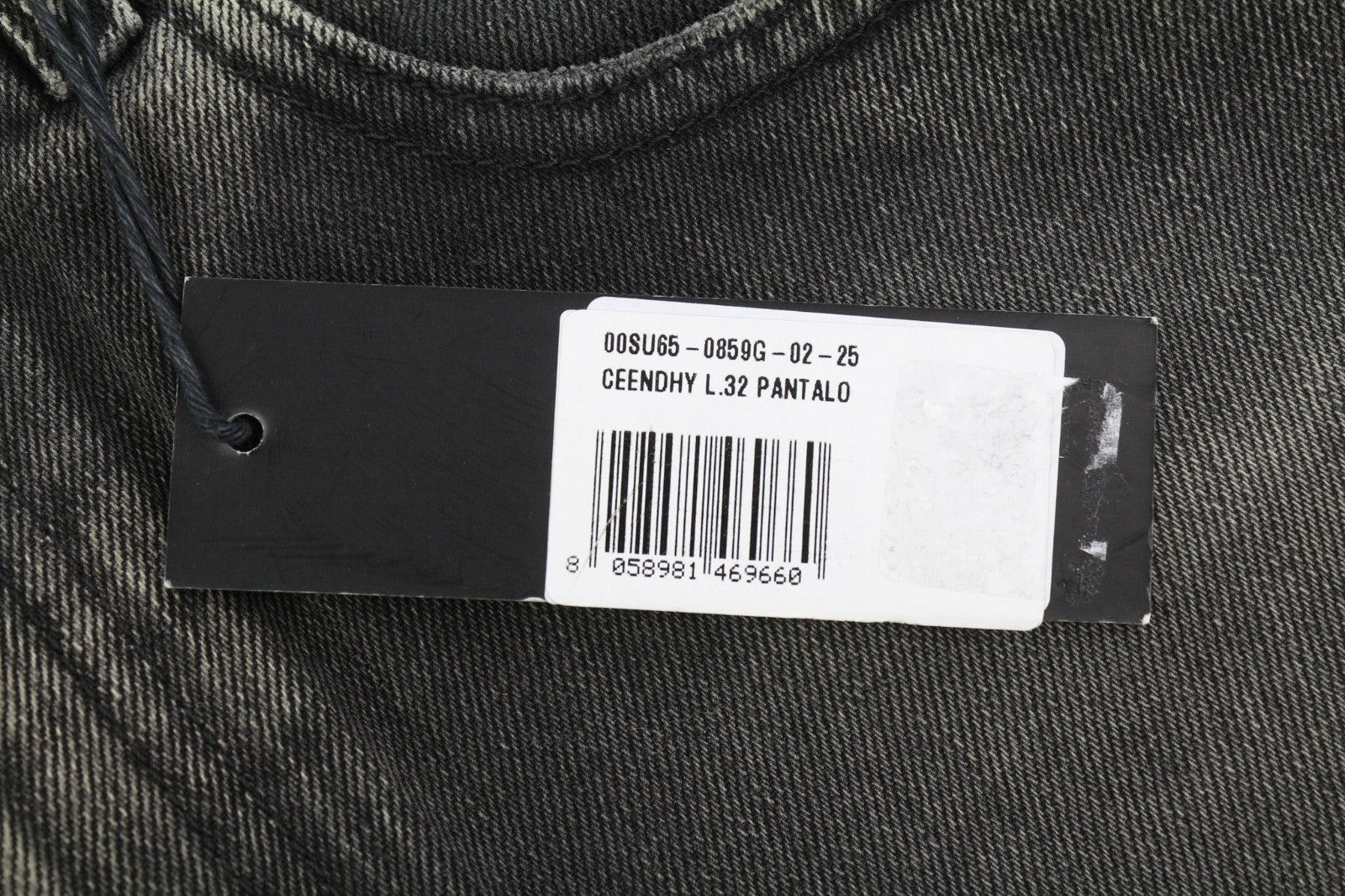 DIESEL Ceendhy 0859G Women's Jeans W25/L32 Straight Regular Faded RRP200