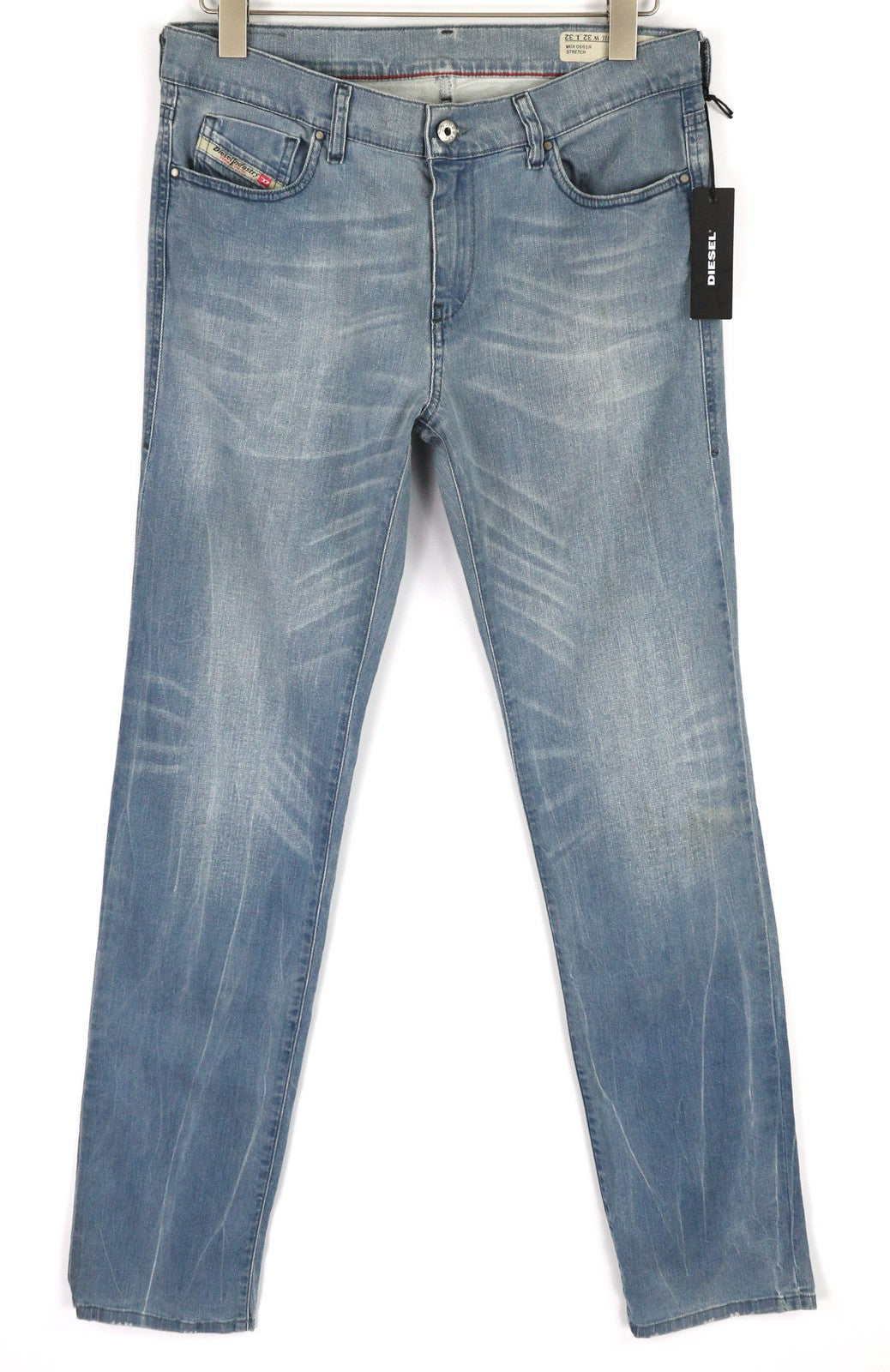 DIESEL Straitzee 0661H Women's Jeans W32/L32 Regular Slim Straight Mid Waist