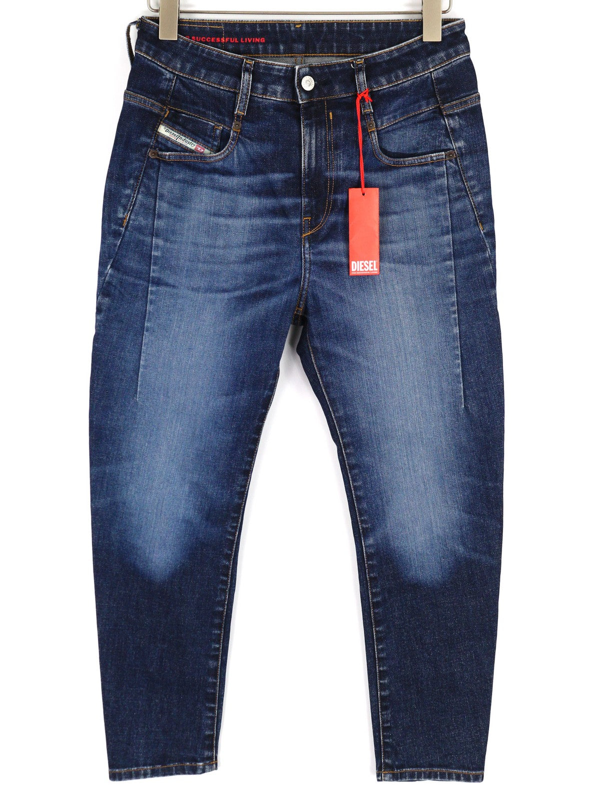 DIESEL D-Fayza 09C63 Women's Jeans W26/L32 Slim Ankle Blue Washed RRP250