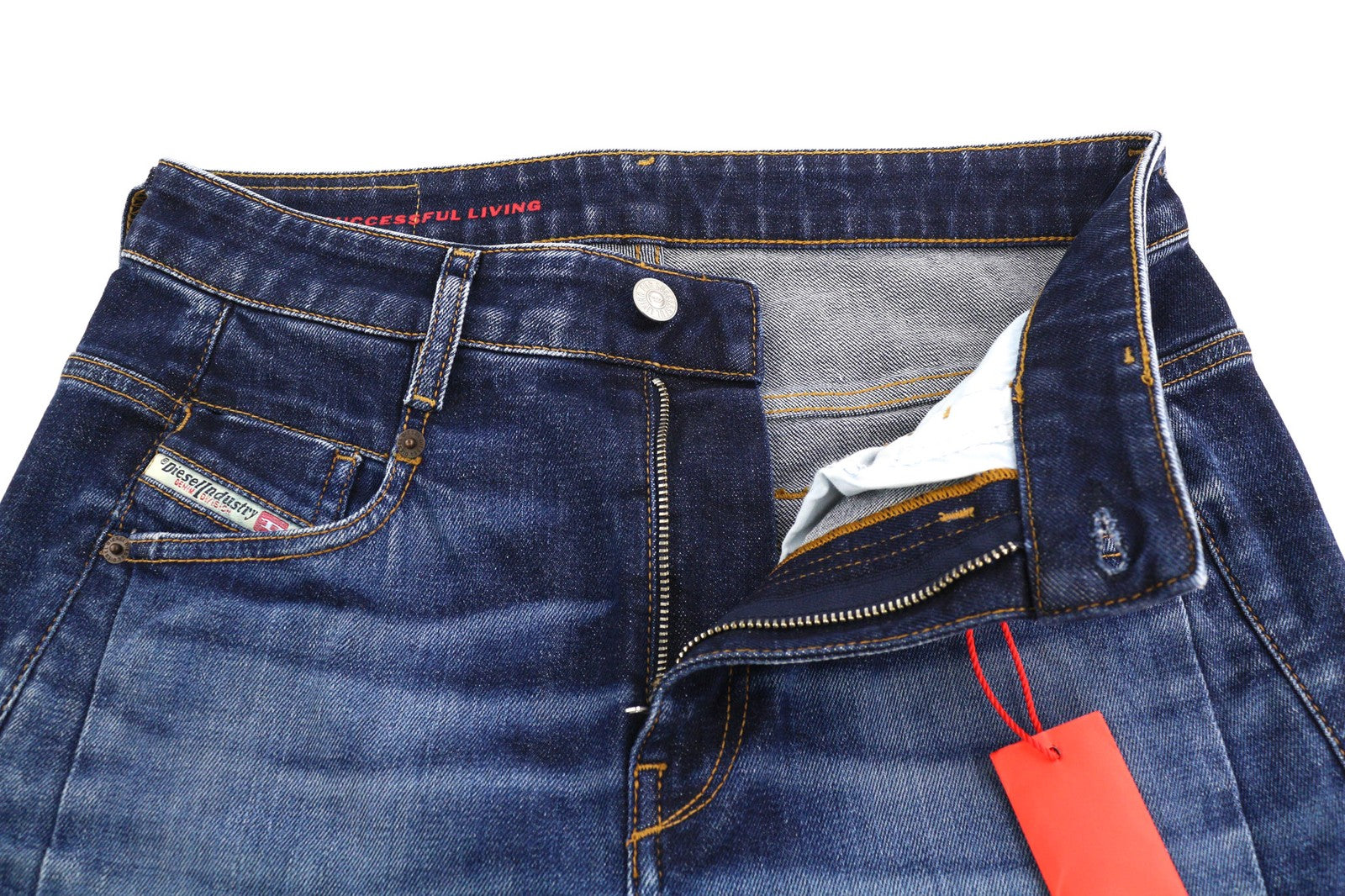 DIESEL D-Fayza 09C63 Women's Jeans W26/L32 Slim Ankle Blue Washed RRP250