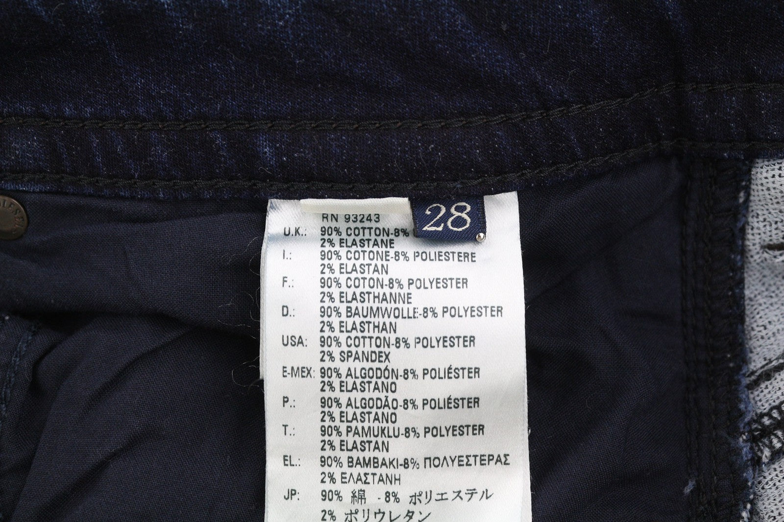 DIESEL Thavar-Ne 0607U Men's Jeans W28 Jogg Ripped Distressed Blue RRP200