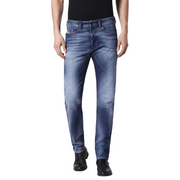 DIESEL Buster 084GR Men's Jeans W27/L30 Slim Tapered Stretch Blue Washed