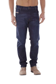 DIESEL Krayver R845B Men's Jeans W28/L30 Slim Carrot Washed Stretch Blue