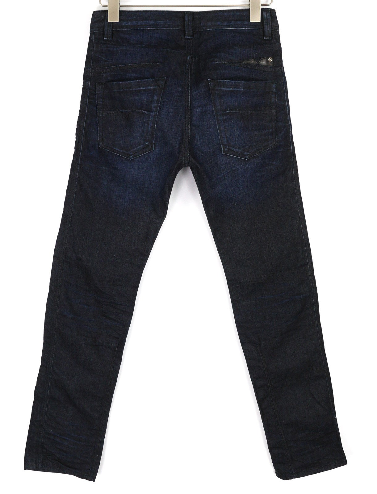 DIESEL Darron 0835G Men's Jeans W27/L32 Slim Tapered Washed Button Blue