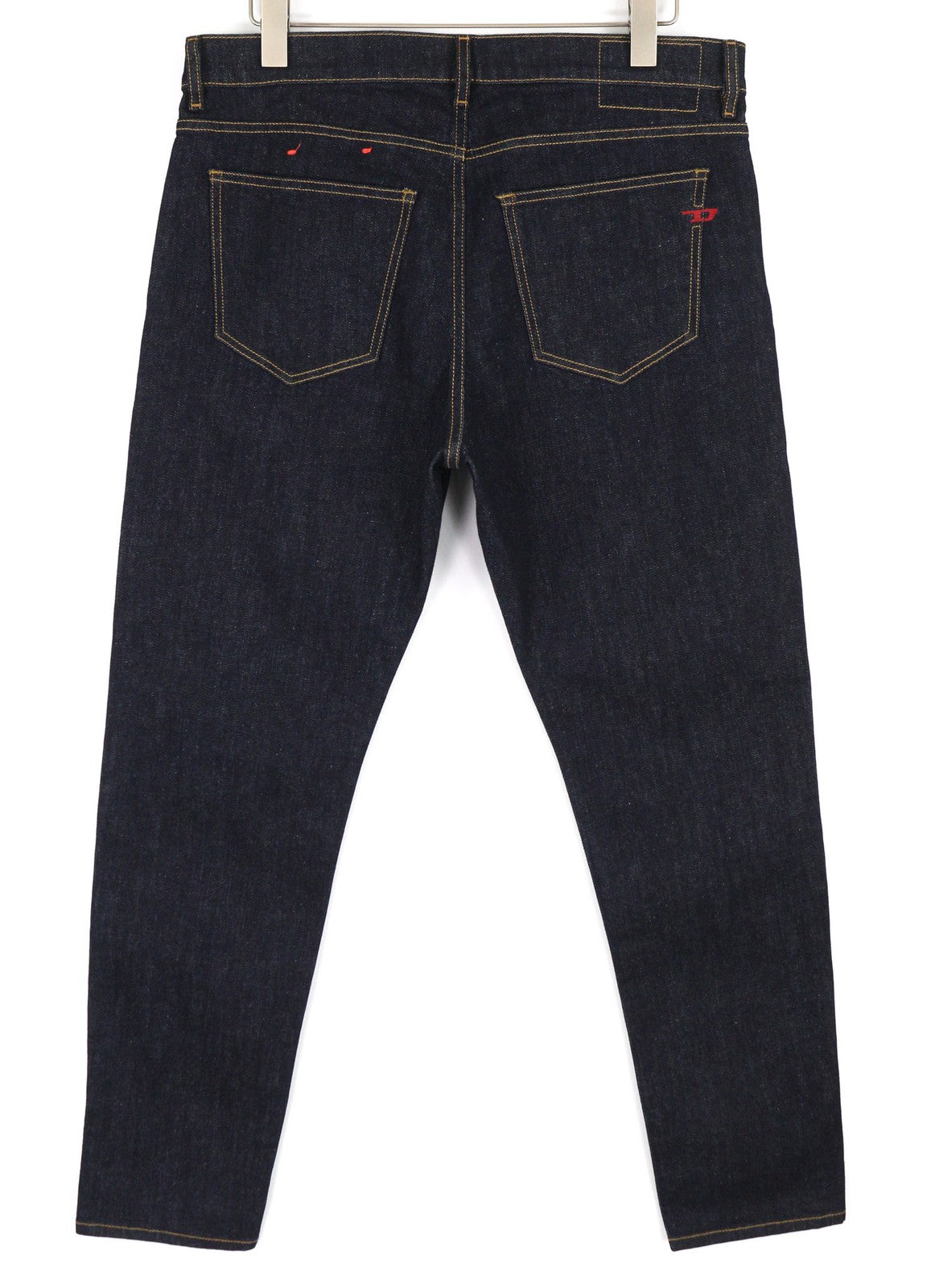 DIESEL 2019 D-Strukt Z9B89 Men's Jeans W36/L32 Slim Fit Zip Fly Blue Denim