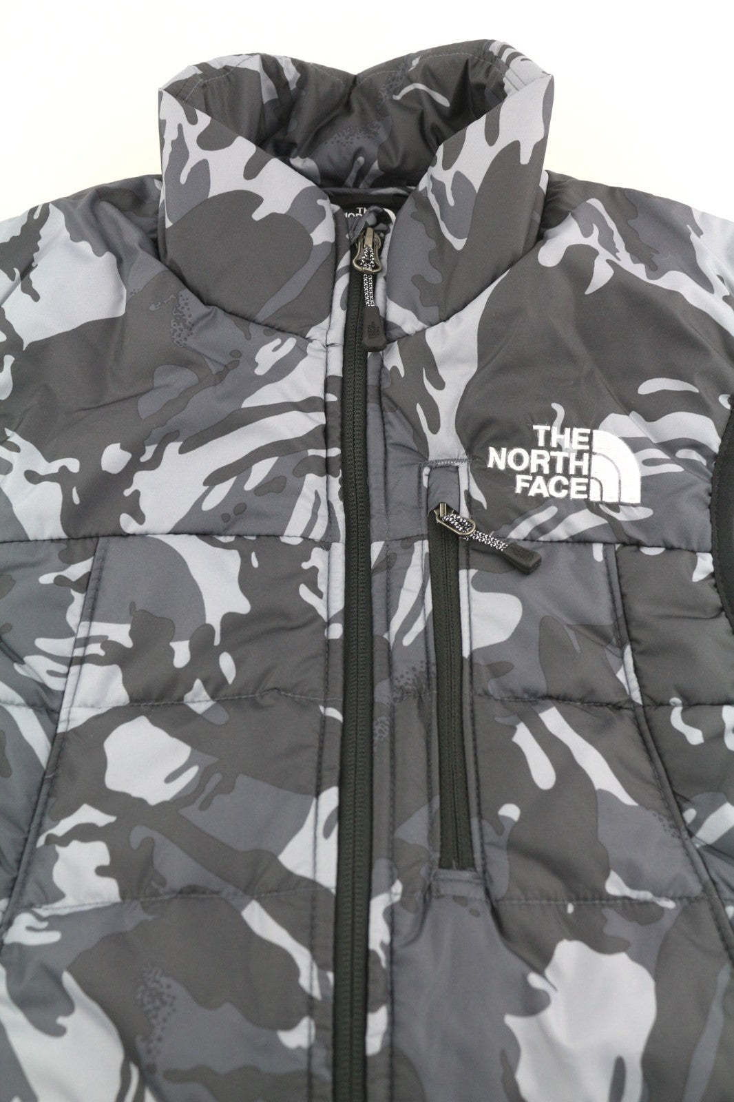 THE NORTH FACE New Wadded Men's Waistcoat XS Quilted Camo Insulated Zip