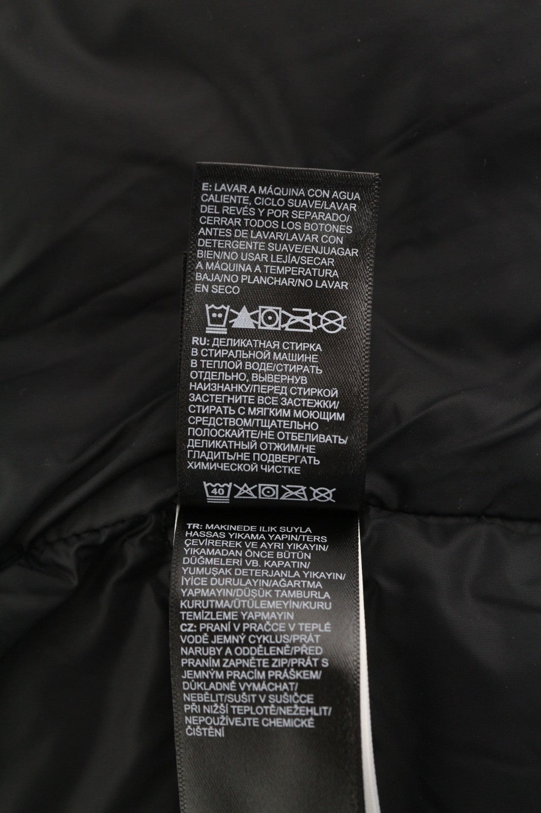 THE NORTH FACE Diablo Down Men's Jacket S 700 Fill Black Quilted Logo